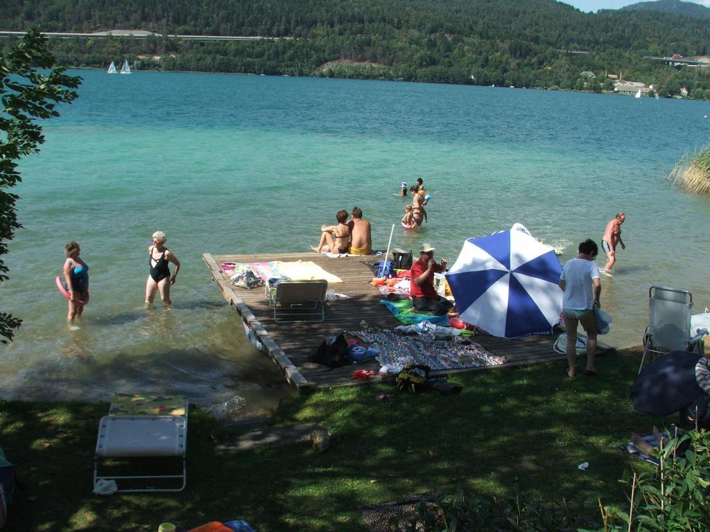 Appart-Pension Seehang Velden am Wörthersee Kültér fotó